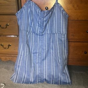 Forever 21 Dress Blue and white